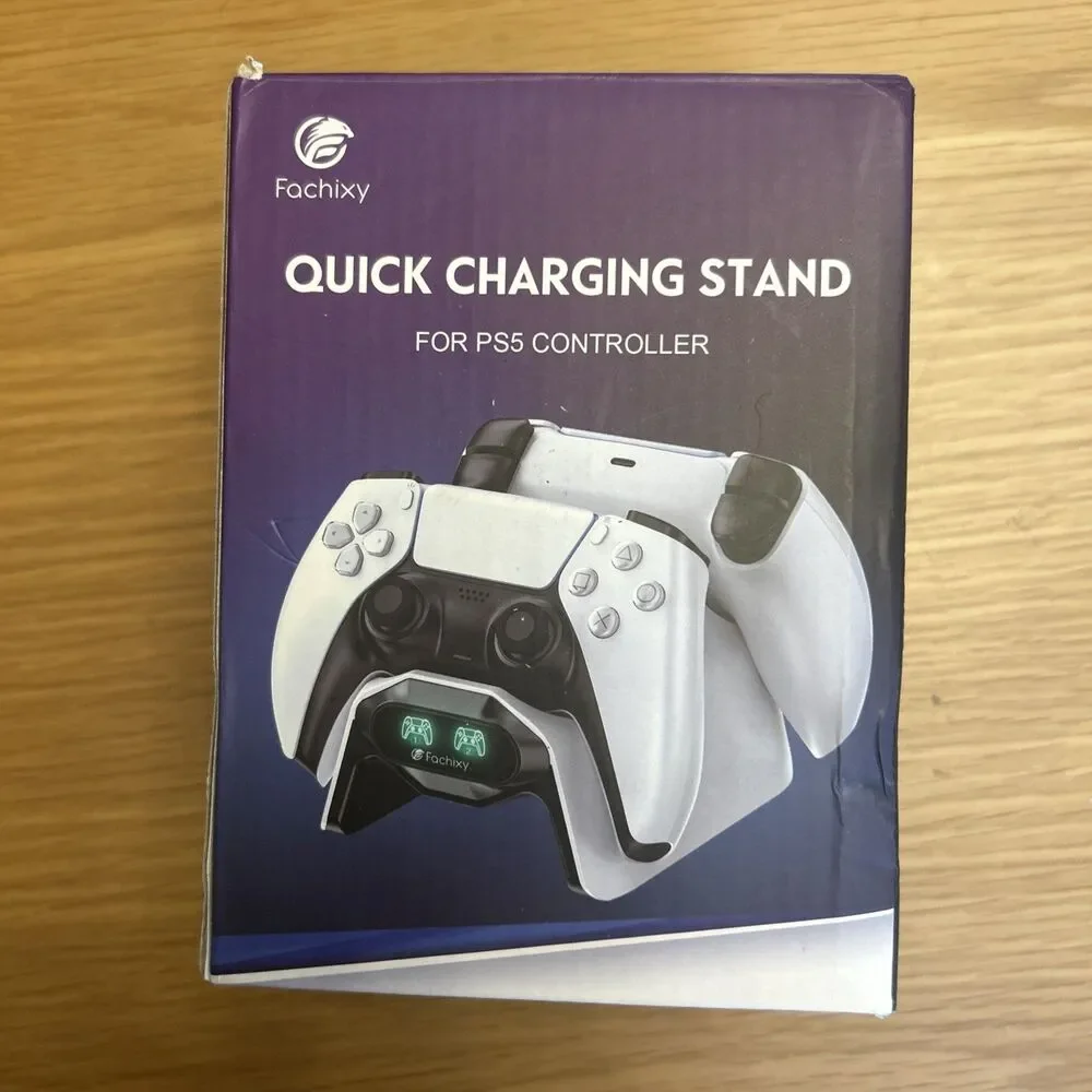 PS5 Controller Charging Station PS5 Charger Dock For Playstation 5 Blue